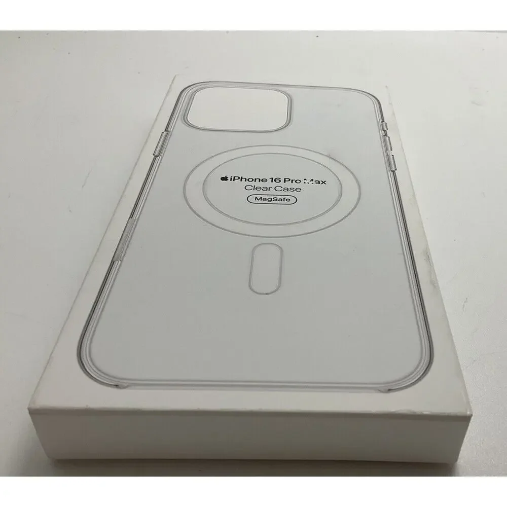 GENUINE Apple Clear Case w/MagSafe FOR IPhone 16 PRO MAX Open Box